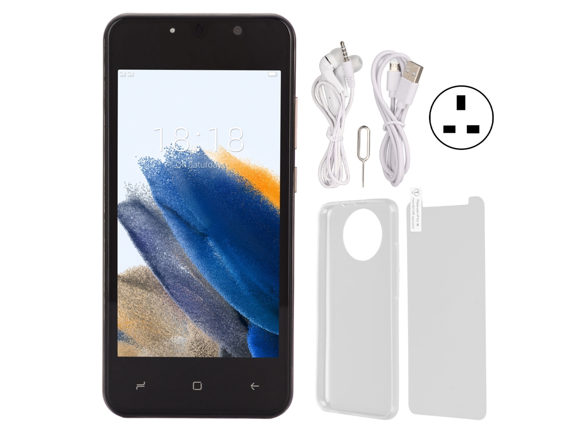 Smartphone X3 Pro Gold de 5,0 polegadas, 2 GB RAM, 16 GB ROM, reconhecimento facial, Android 10.1 | S/MARCA