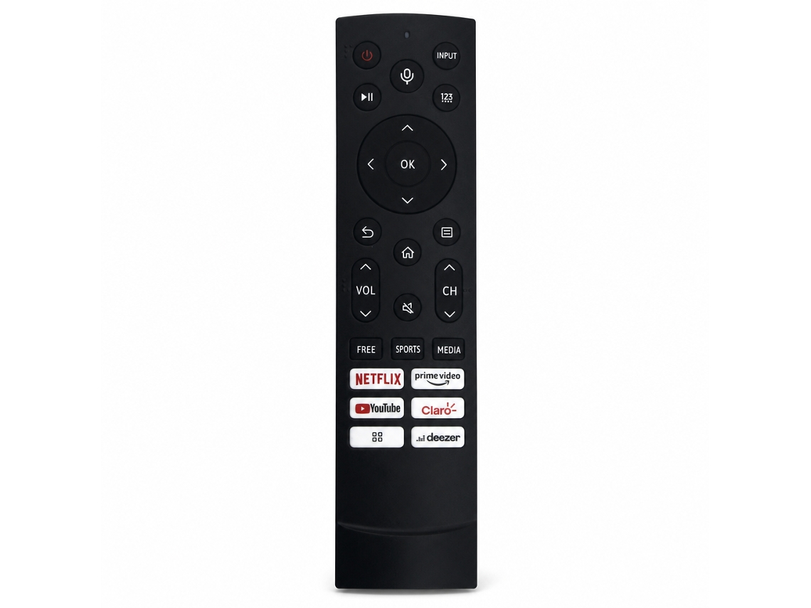 Comando À Distância Para Tv Hisense Erf3q90h, Sem Configuração, Sem Controlo Por Voz_zhd