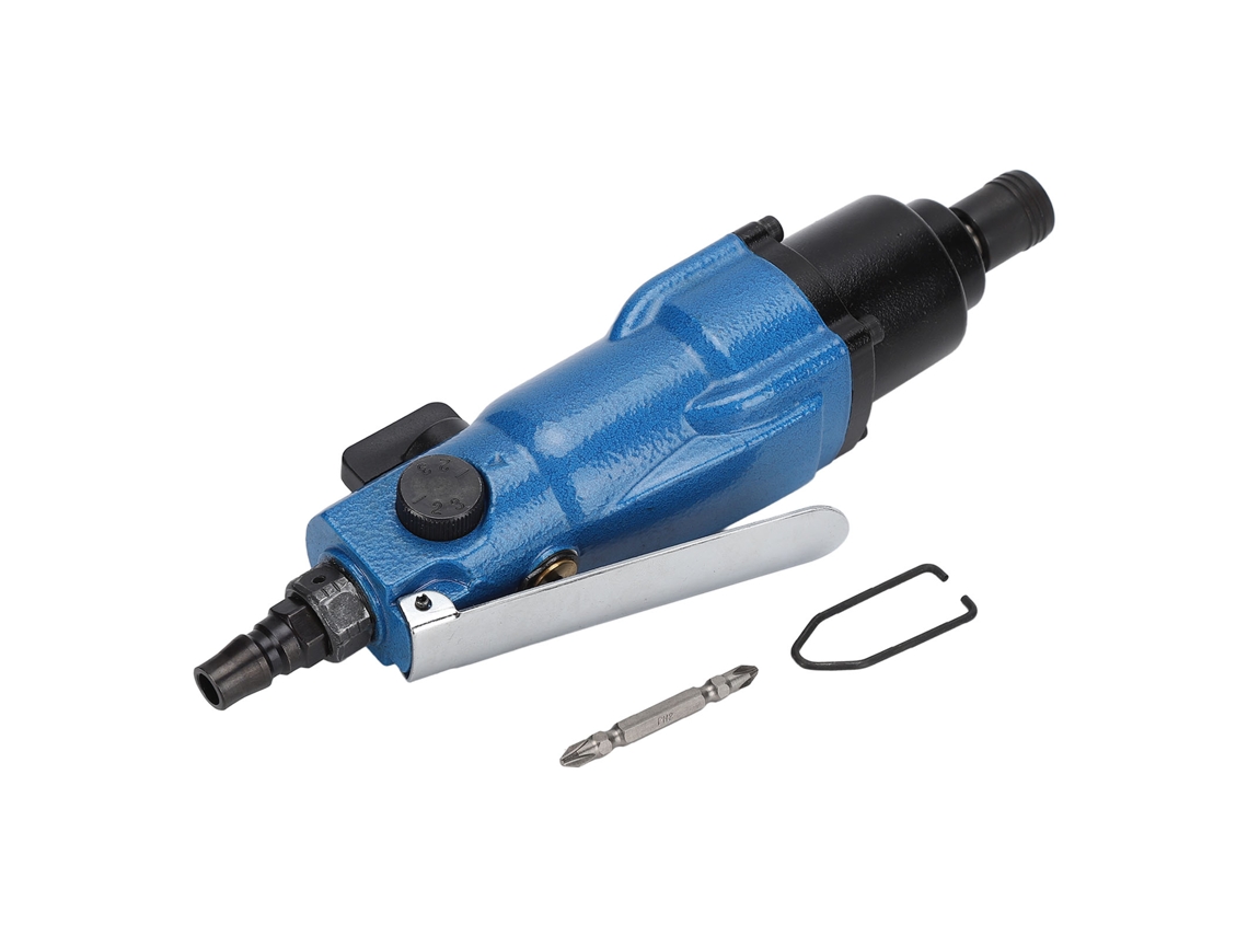 Parafusadeira pneumática industrial de alto torque com rotação CW/CCW de 1/4 de polegada.