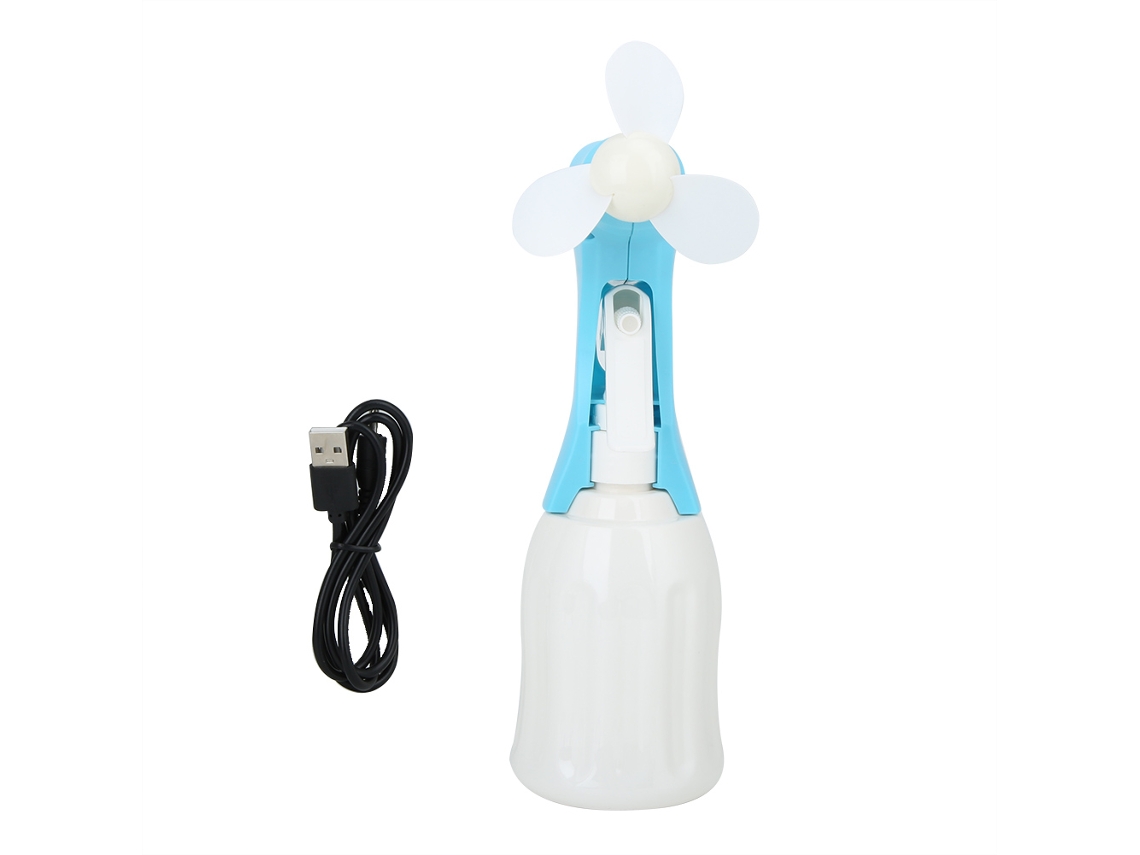 Vents Usb Portátil com Nebulização Azul Viagem Ar Livre