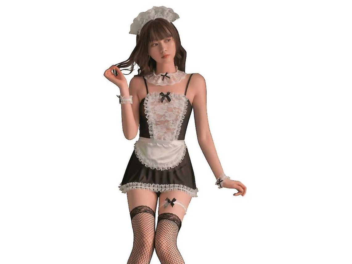 2026 camisón de Encaje Sexy para Mulher com Alças e Tanga Transparente Fl7911