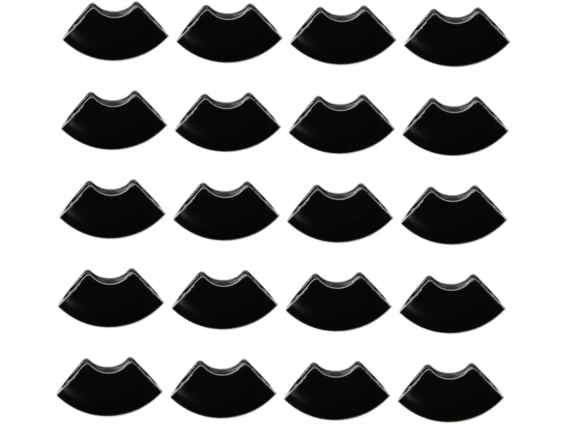 Conjunto De 20 Protetores Pés Mesa Em Formato U, Ponteiras De Plástico Antiderrapantes Para Móveis, Protegem Os Pés E O