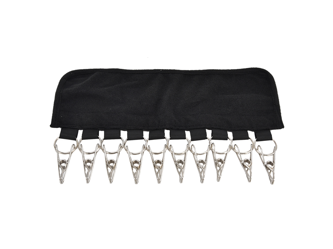 Rack de Secagem Portátil Dobrável com Prendedores para Roupa, Toalha e Meias Ideal para Viagens e Banheiro