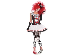 Fantasia de Arlequim Amscan para o Halloween B0cknthj Nova (tamanho 38 40)