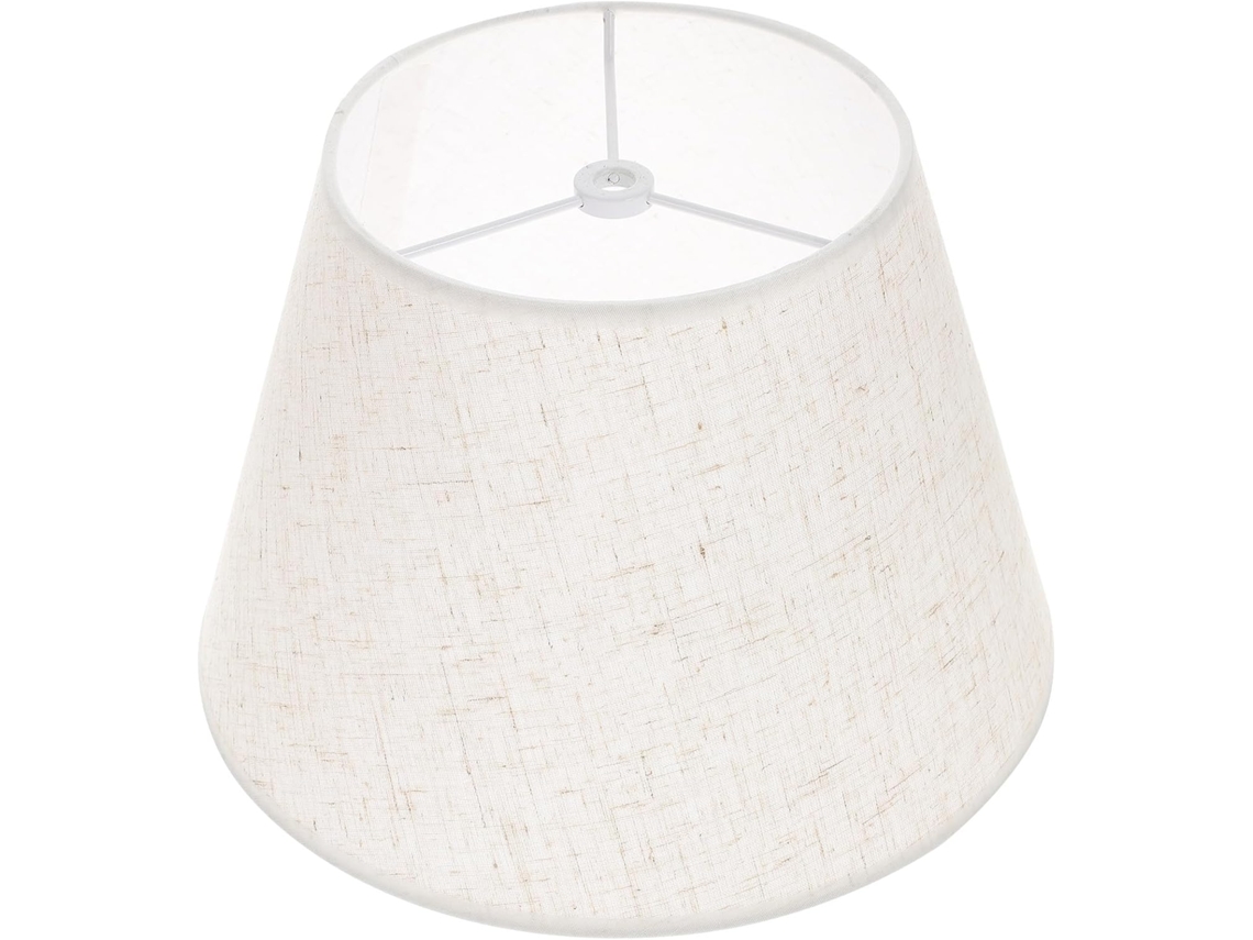 Abajur de Mesa Elegante em Linho para Escritório. SFUSHOS