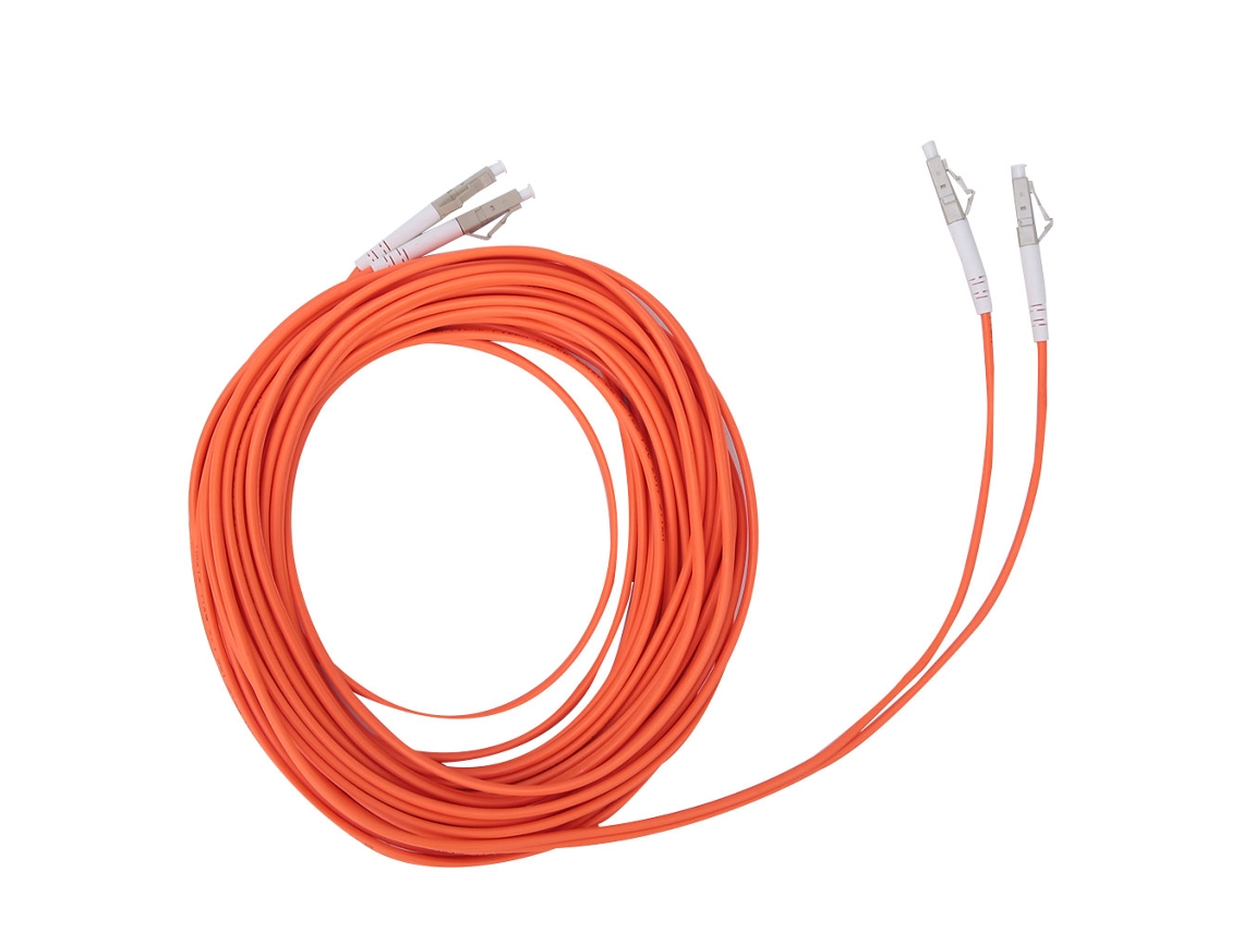 Laxiscreed Cabo De Fibra Óptica Multi-modo Duplex Lc-lc Para Redes De Alta Velocidade