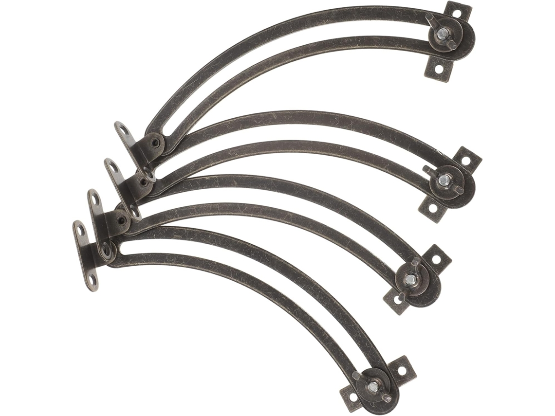 Conjunto De 4 Dobradiças Ajustáveis Elevação E Abertura, Estilo Retrô