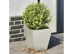 Vidaxl Vaso/floreira De Jardim 2 Pcs 30x30x30 Cm Aço Inoxidável