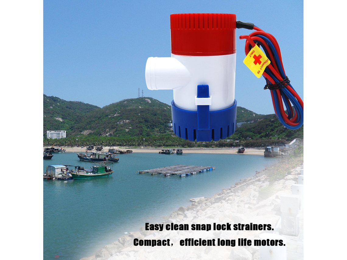 Laxiscreed Bomba De Bacia 12v Elétrica Submersível Para Aquários E Água Estagnada