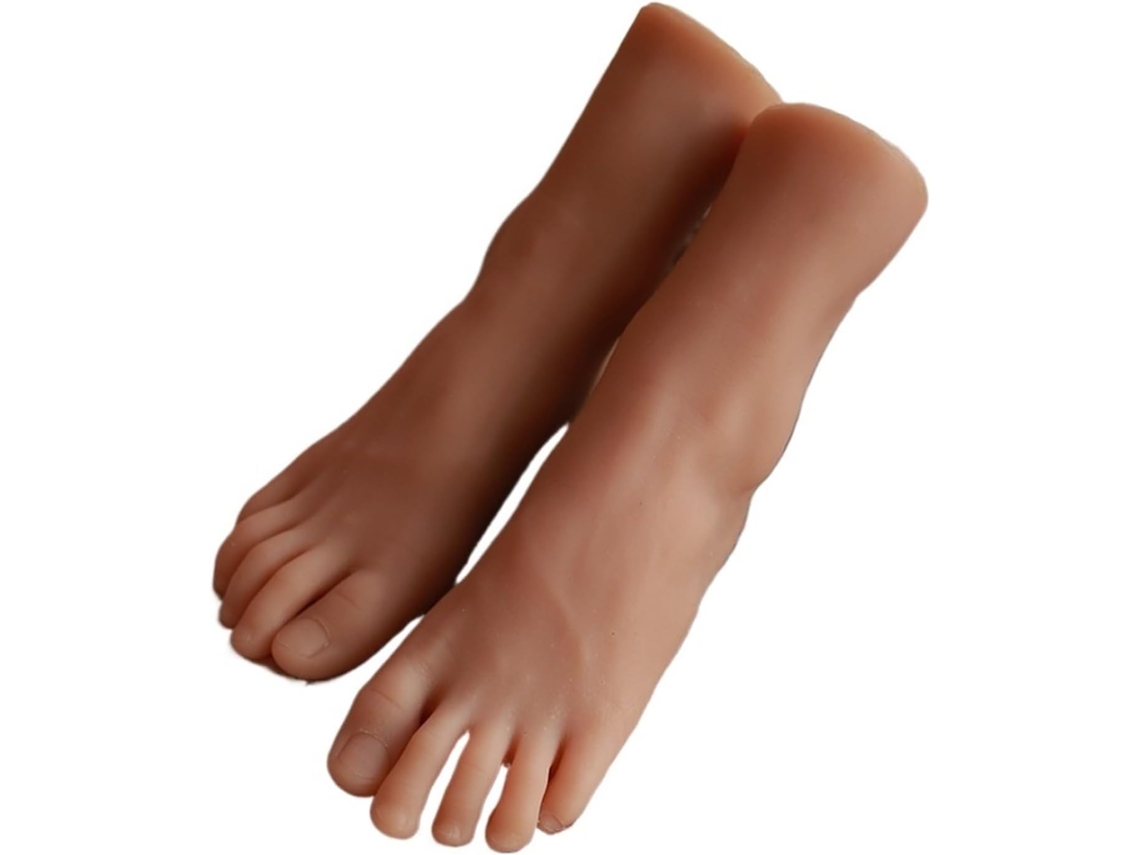 Modelo de Pé Feminino de 18cm em Silicone SFUSHOS