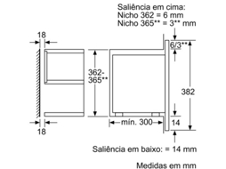 Micro-ondas Encastre BOSCH BEL634GS1