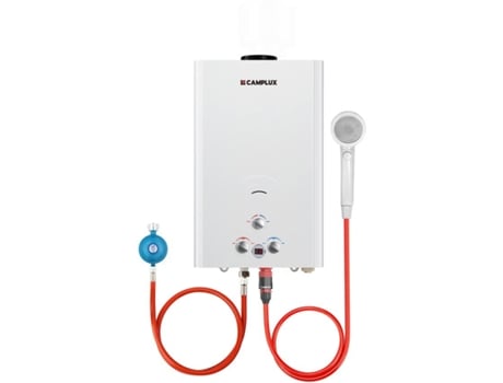 Aquecedor de Agua a Gás 16 Litros Bw422-De Gpl 50Mbar 32Kw para Autocaravana Campismo CAMPLUX