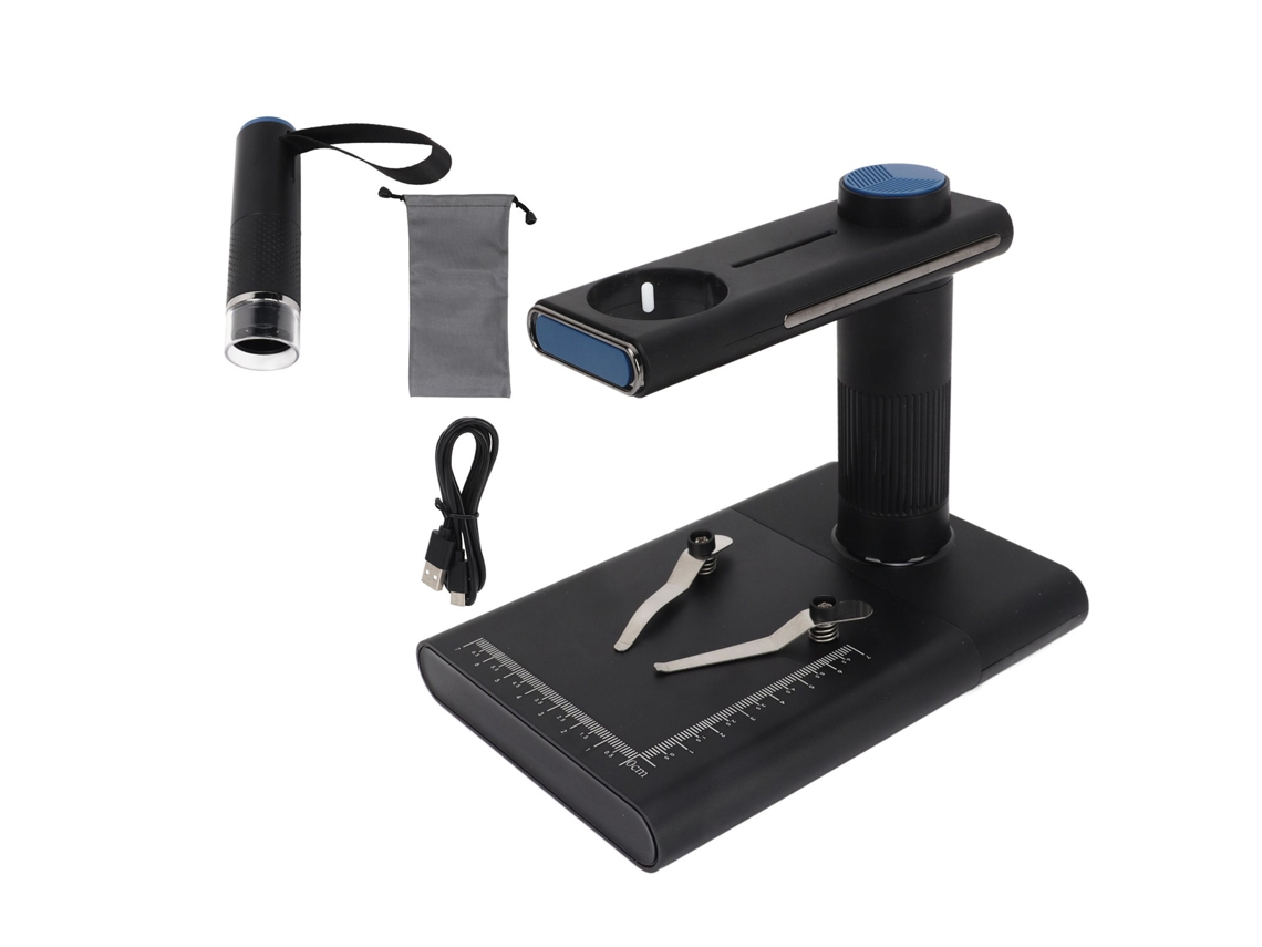 Wireless Digital Microscope Handheld Inspection Microscope 2mp 100‑240v For Electronics Eu Plug LAXISCREED