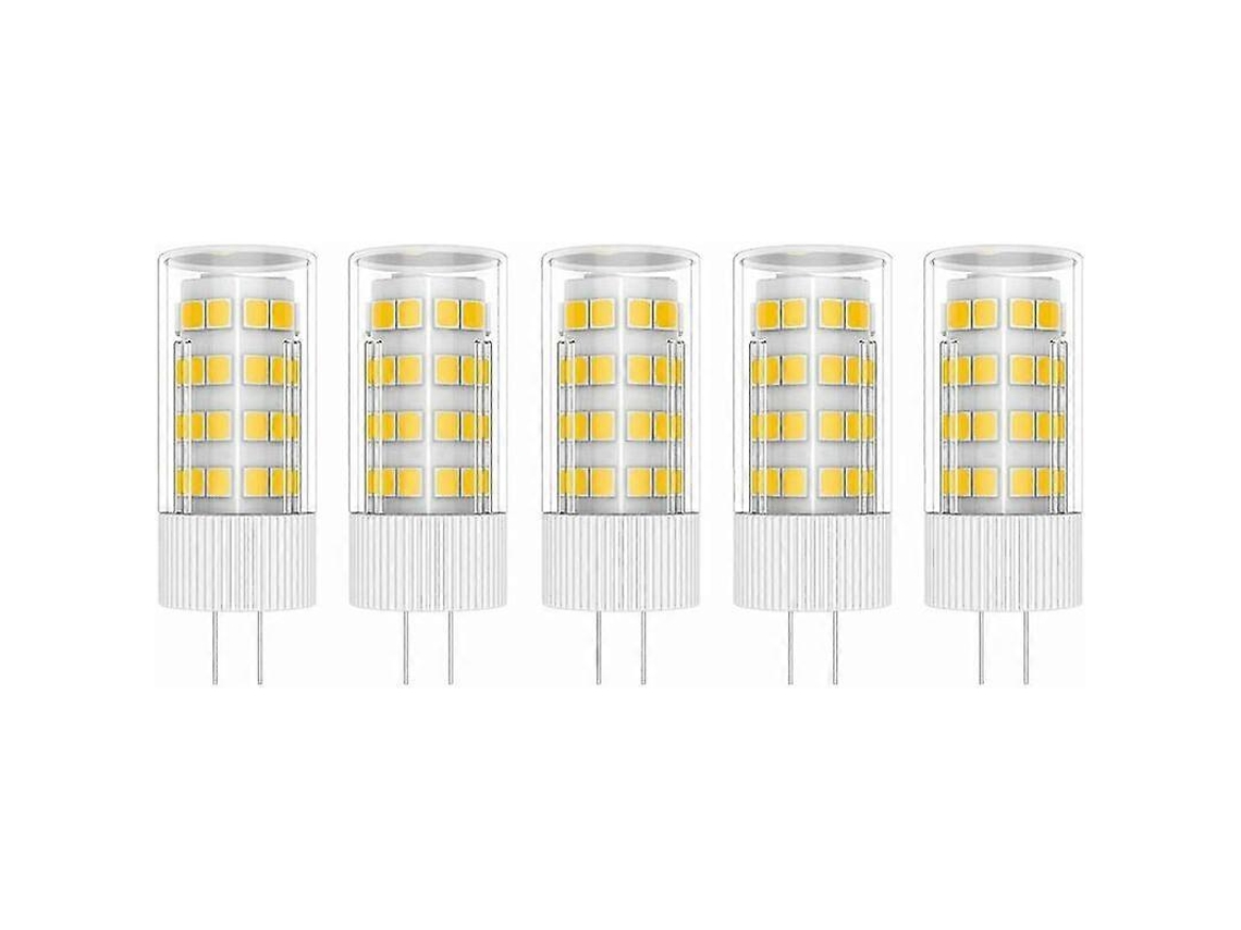 Lâmpada LED Rebe G4 5W 51 SMD 2835 Luz Branca Quente 3000K Equivalente a Halógena de 50W AC/DC 220V