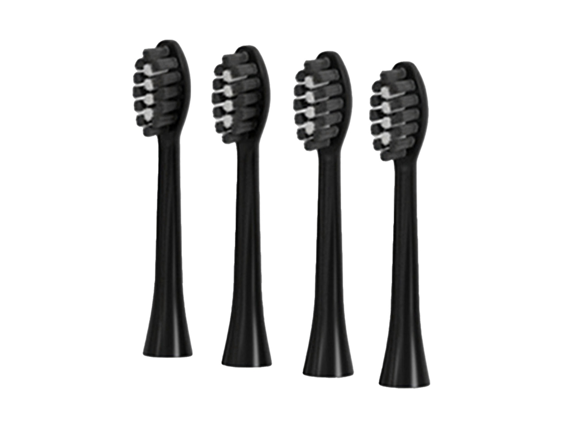 Cabeças de Escova Substitutas para Escova de Dentes Elétrica Y1 com Cerdas Macias e Limpeza Eficiente 4 Unidades