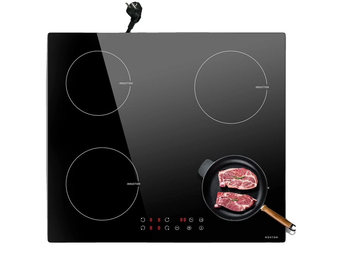 Cooktop Indutivo, 4 Zonas, Controle Touch, Com Plugue Eu 3500w Oem