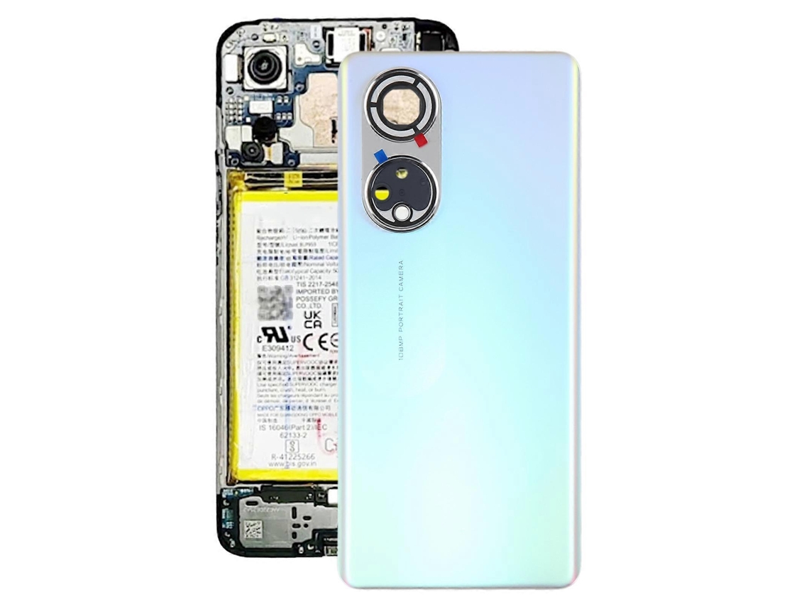 Tampa Traseira Da Bateria Compatível Com Oppo Reno8 T 5g