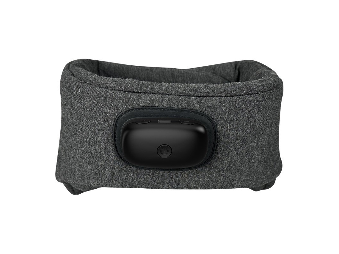 Máscara de Dormir Bluetooth com Terapia de Calor, Transmissão de Música e Voz, Compatível com Smartphones e Tablets AQUAFORGE