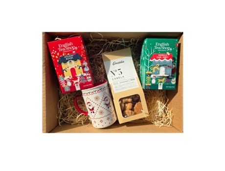 Cabaz de Natal English Tea Shop - O Natal está aí