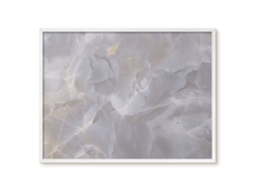 Quadro de vidro magnético com elegância discreta para o hall de entrada Espelharte (80x60 cm)
