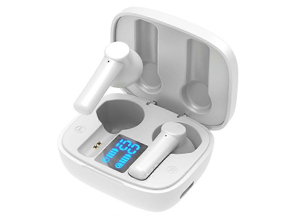 Fones De Ouvido Sem Fio Lb 8 Com Compartimento De Carregamento E Visor Led. Fones De Ouvido Verdadeiramente Sem Fio. Ly Ebike