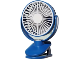 Ventiladores Portáteis de Mesa e Encaixe Portátil Silencioso
