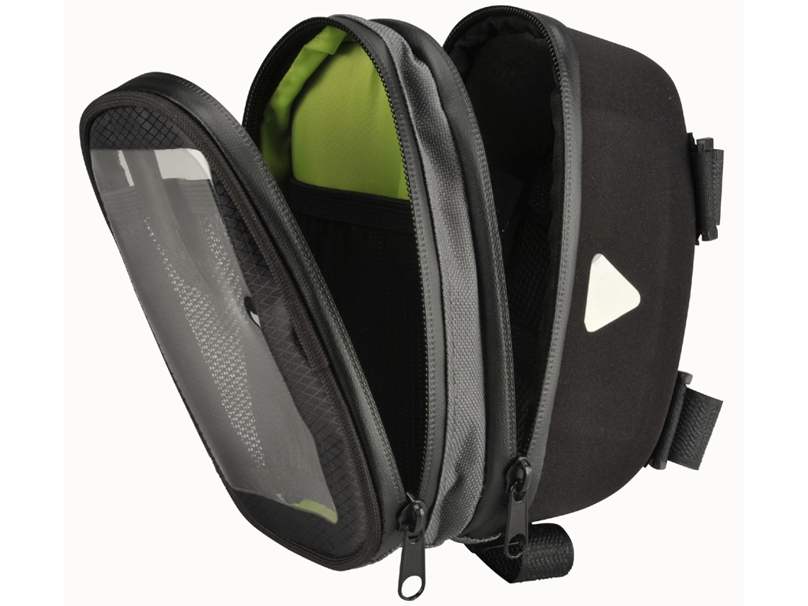 Bolsa para Tubo Superior de Bicicleta FISCHER Premium Preta