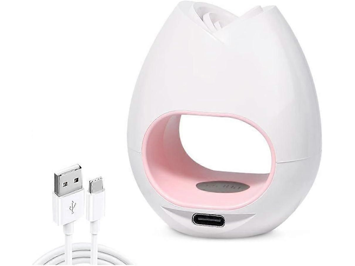 Secador de Unhas Uv Led, Mini Lâmpada Gel Usb Rosa 16w Portátil para Manicure Esmalte Gel, Acessórios D e Ferramentas Arte GOKOCO