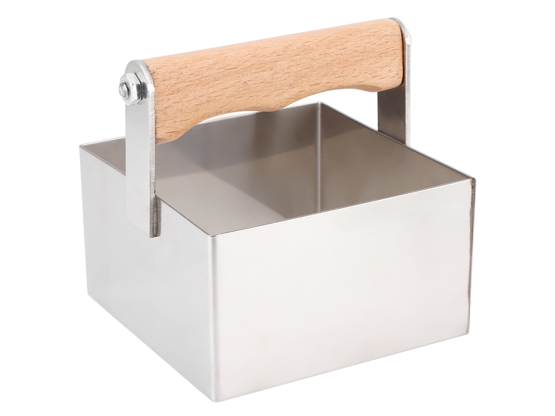 Cortador de mel em aço inox, 10.5x10.5x10.3cm, ferramenta para apicultura S/MARCA