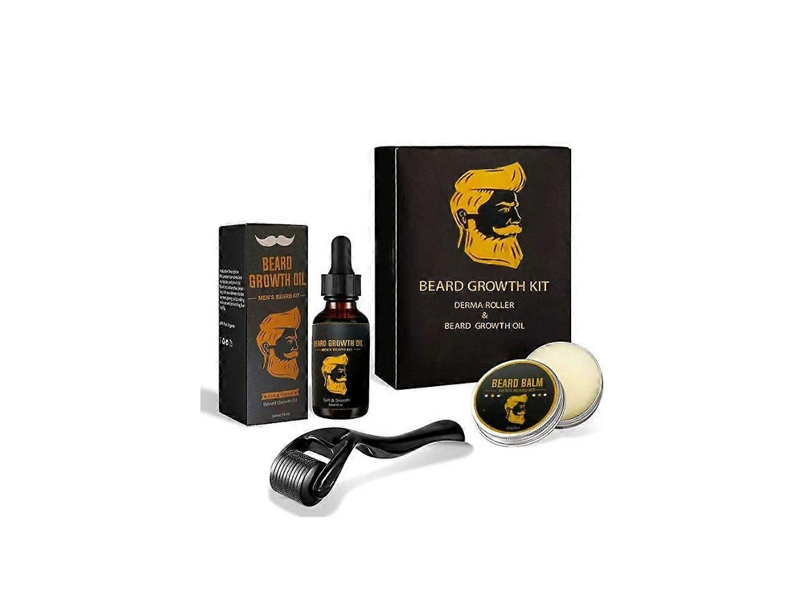 Kit De Crescimento De Barba Para Homens