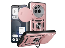 Capa Para Celular Nothing Phone 3a Pro Com Design De Tampa Deslizante Para Câmera Em Tpu+pc