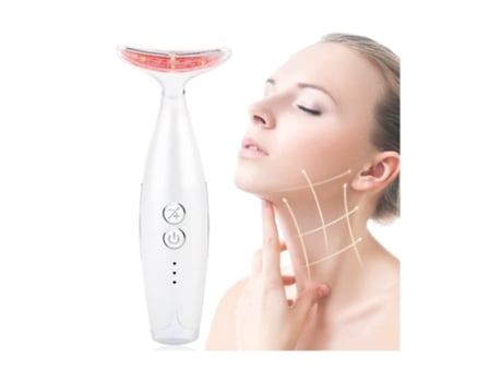 Massajador Facial Removedor Portátil Massageador De Pescoço Duplo Dispositivo Eliminador De Remoção De Queixo Branco Yunzii