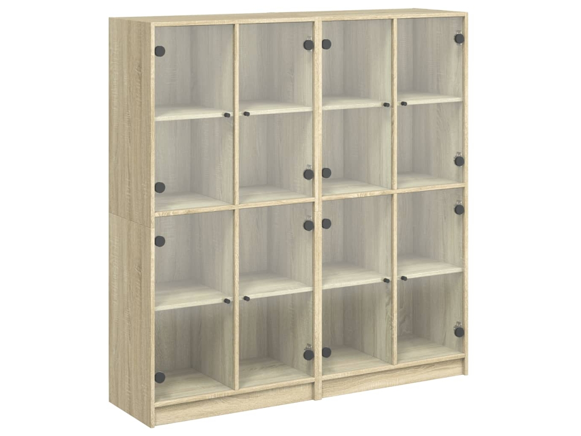 Bookcase, Bookcases Vidaxl Marrom Madeira Processada (n/a)