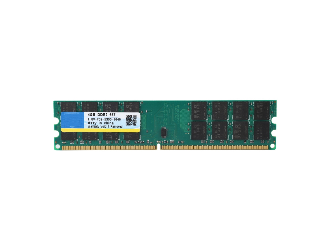 Xiede 4g Ddr2 667mhz 240pin Memória Ram Para Desktop Pc2-5300 1.8v Para Amd