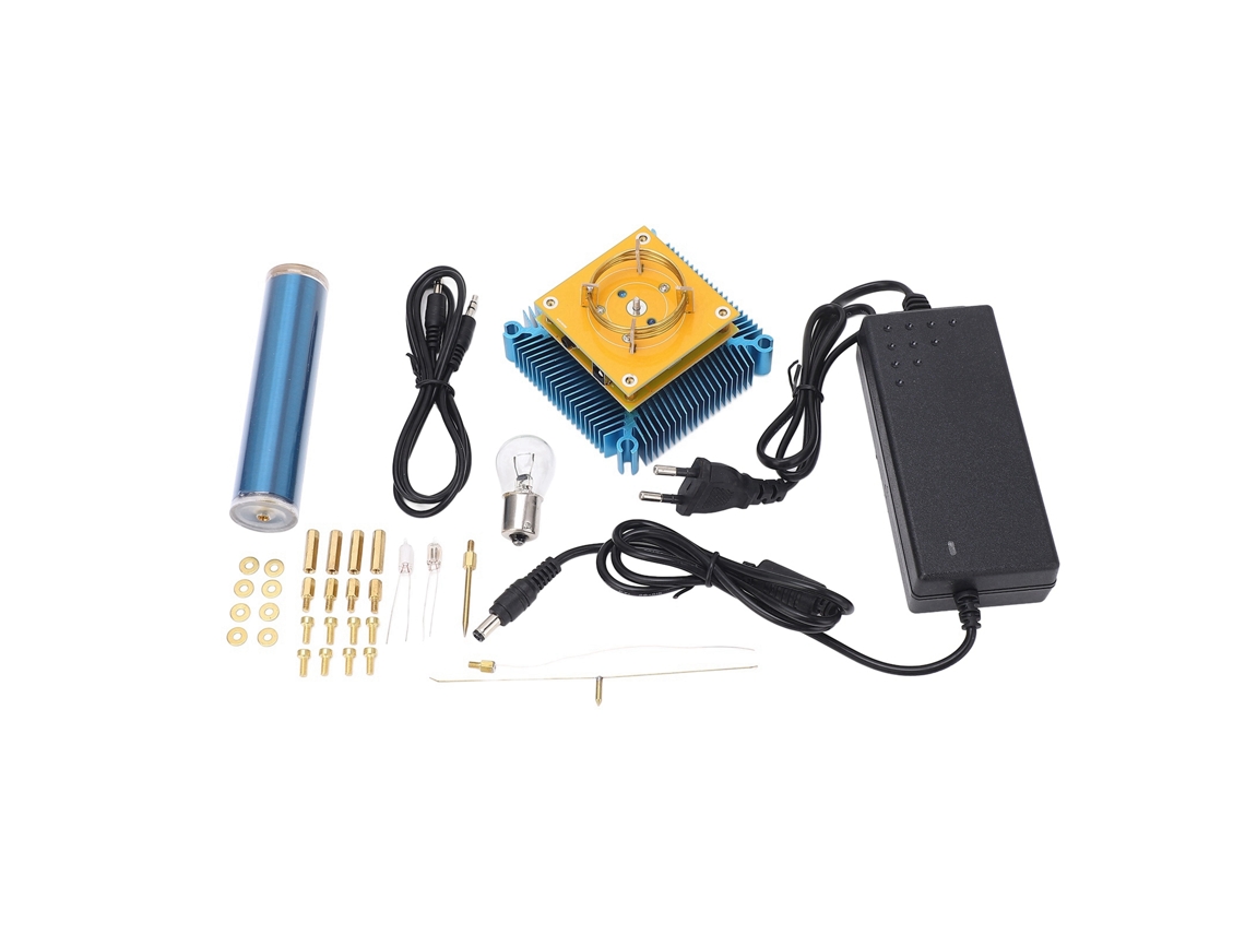 Gerador De Arco Tesla Coil Com Transmissão Sem Fio