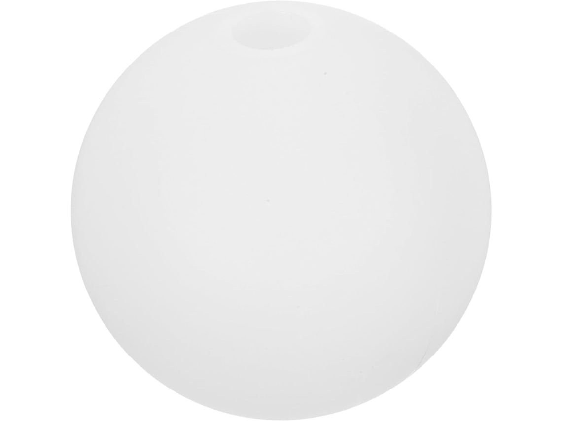 Abajur Esférico De Acrílico Branco G9, Modelo De 1 Peça