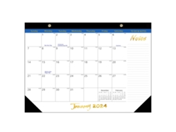 Calendário De Mesa 2024 2025, Janeiro 2024 A Junho 2025, Com Lista De Tarefas, 18 Meses