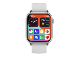 Smartwatch, Tecido Hd de 1,9 Polegadas, Proteção Contra Poeira e Prova Dágua Ip68, Prata Bestvite