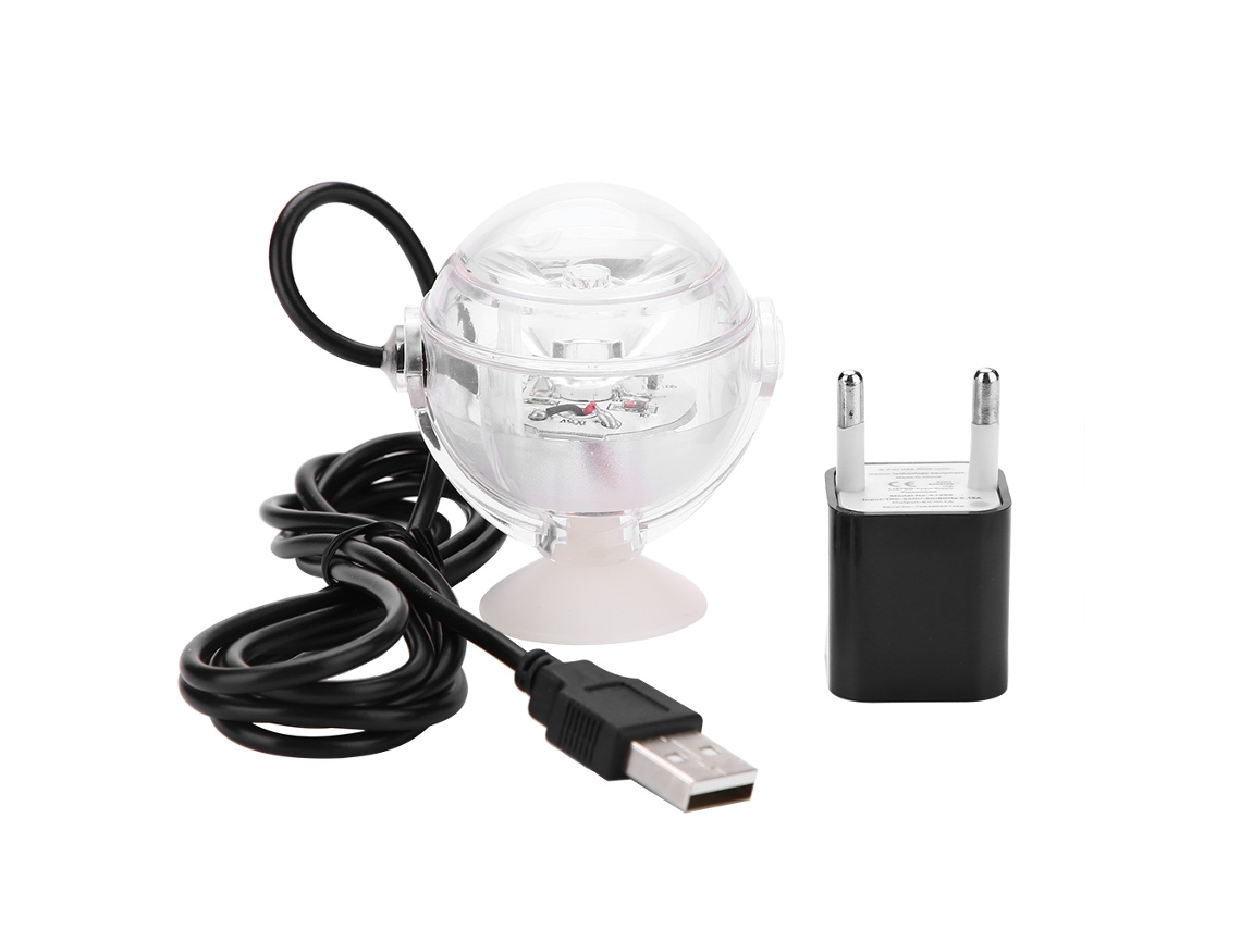 2026 luz de Foco Led Submersível Rgb para Aquário Pequeno Lâmpada Impermeável de Tanque de Peixes