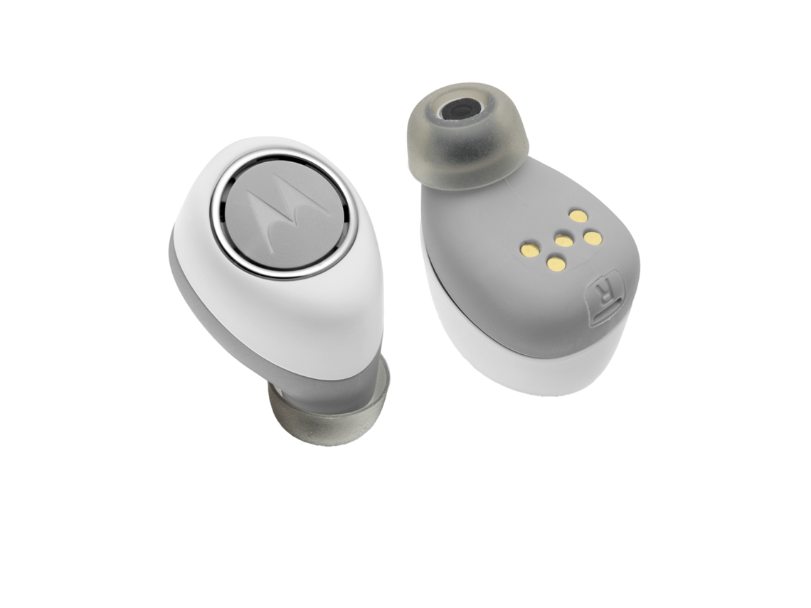 Auriculares Bluetooth True Wireless MOTOROLA Verve Ones (In Ear - Microfone - Branco)
