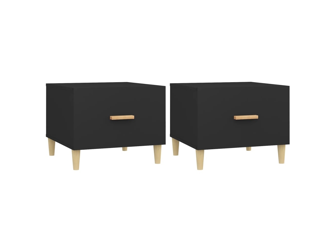 Coffee Table, Coffee Tables Vidaxl Preto Madeira Processada (n/a)