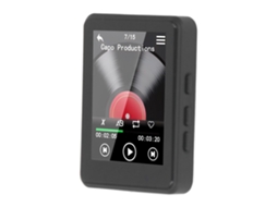 Leitor Mp3/mp4 Yizhood T7 2.4inch Com Cartão Tf 16g (preto)