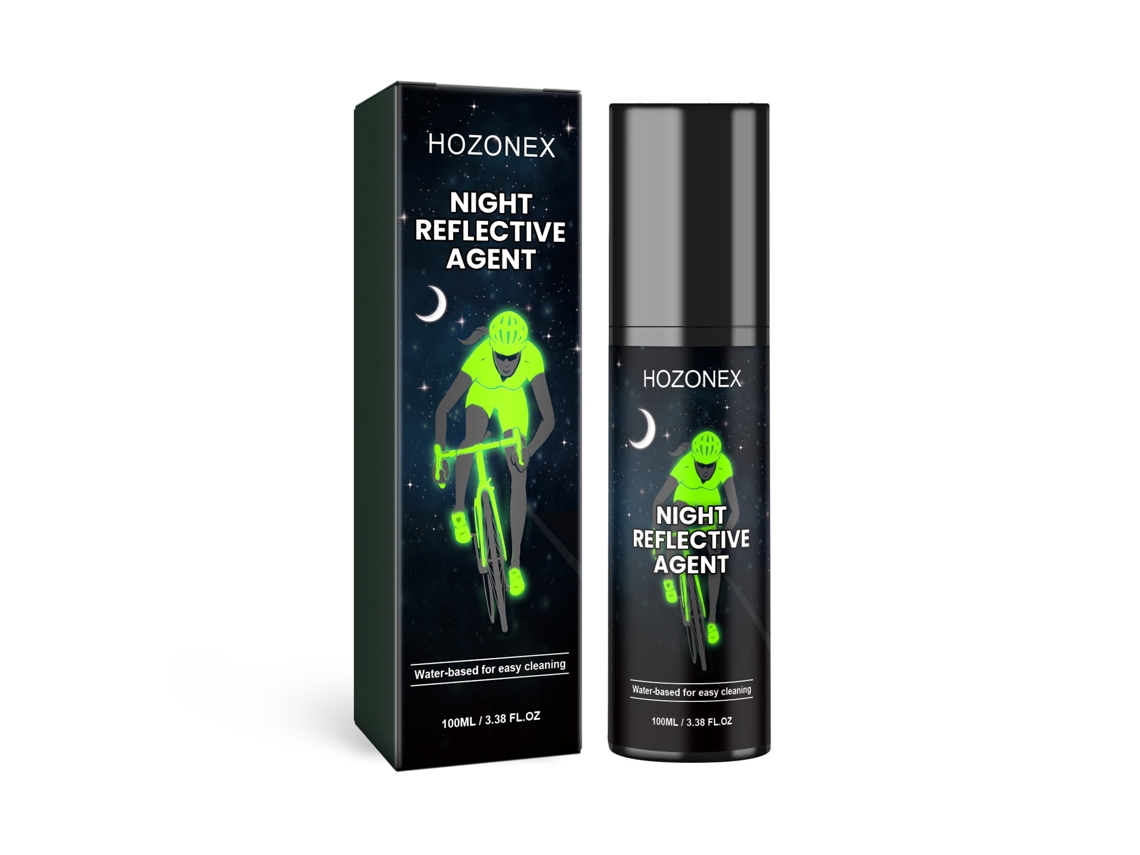 Spray Noturno Verde Fluorescente Reflexivo LAXISCREED para Caminhadas e Bicicletas