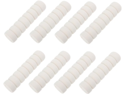Conjunto De 8 Protetores Maçaneta Porta Para Bebês, Em Tecido Antiestático, Bege, 13, 5x 3, 5cm