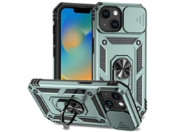 Capa Para Iphone 15 - Suporte Deslizante Para Câmera