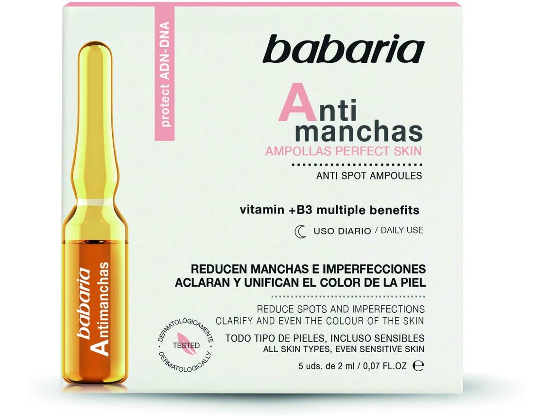 Ampolas BABARIA Antimanchas (5x2 ml)
