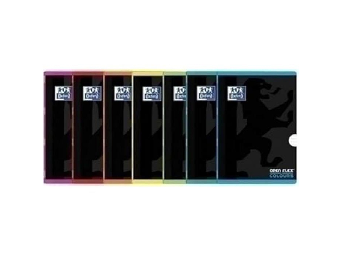 Cadernos Pautados A4 Oxford Open Flex Pacote Com 10 Lima 48 Páginas Brilvibera