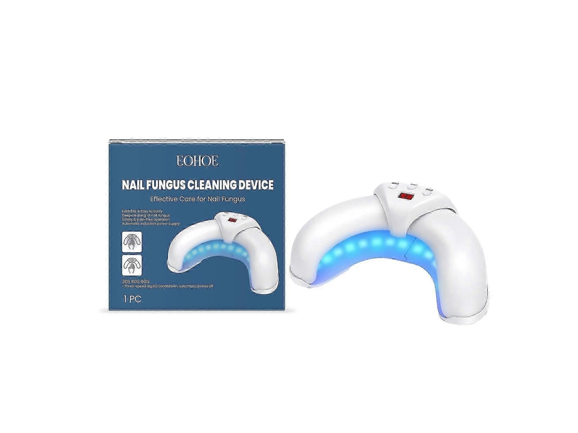 Lâmpada de Cuidado Unhas Ajustável Portátil com Design Dobrável, Luz Uv para Pedicure e Tratamento Rápido Seguro, Temporizador 3 GOKOCO