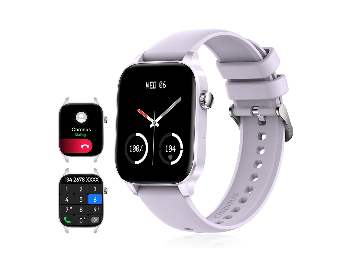 Smartwatch YEMAESRE I82 Roxo