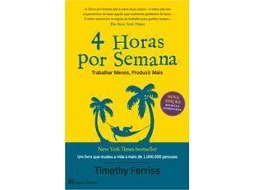 Livro 4 Horas por Semana de Timothy Ferriss (Português)